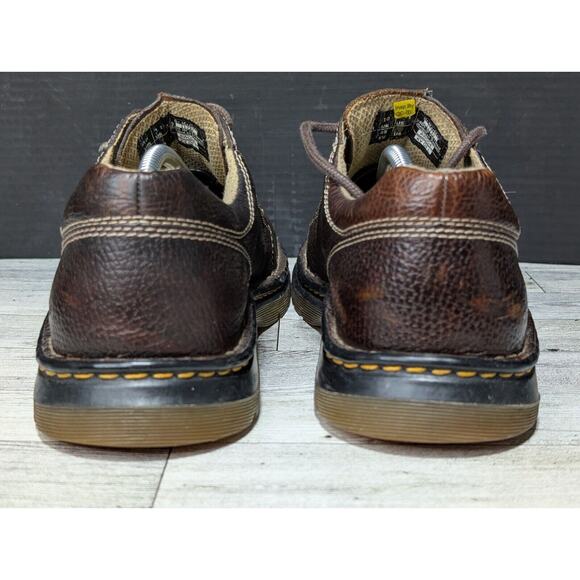 Dr Martens Docs Mens 11 US Brown Leather Split Toe Lace Up Casual Oxford 11232 - Picture 8 of 9